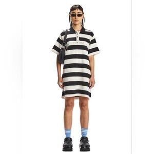 Teddy Fresh Rugby Stripe Polo Dress xxs/xs